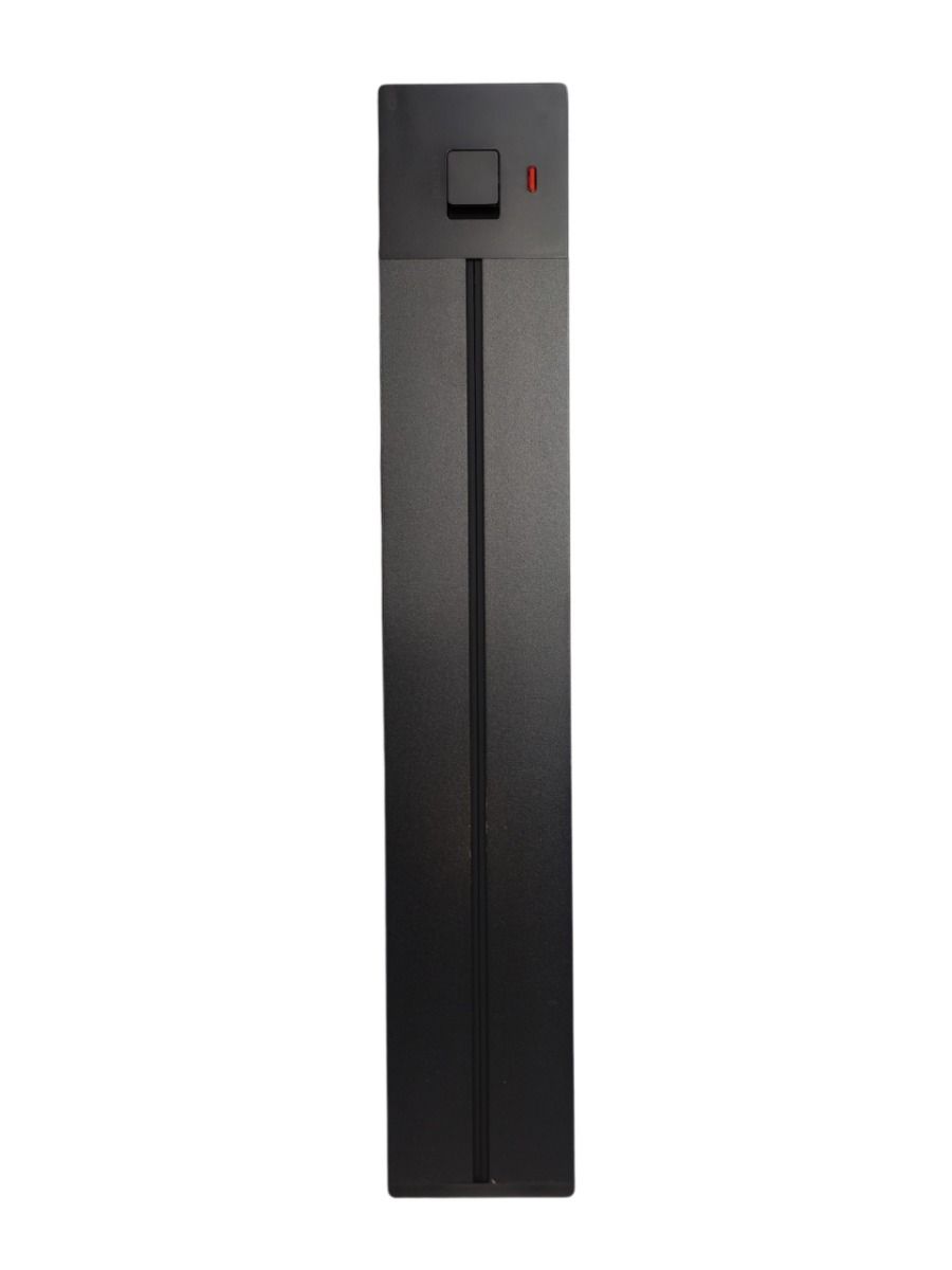 ETB4005 — Presa a binario da parete - 800mm - Nero 16A